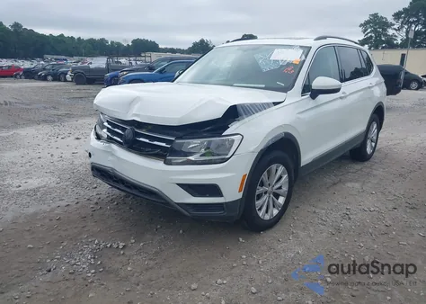 2018 Volkswagen Tiguan 2.0T Se/2.0T Sel z USA, uszkodzony, nr VIN 3VV3B7AX6JM156605